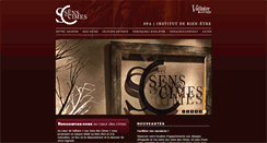 Desktop Screenshot of les-sens-des-cimes.com